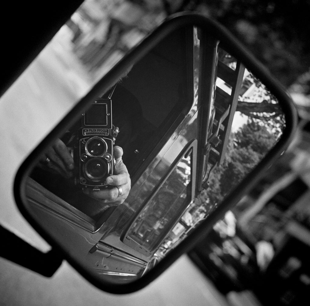 Car Mirror Selfie 3 - Sean Smith Photography