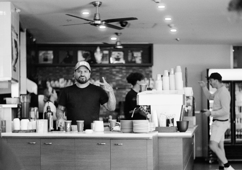 Barista with Attitude, Terrace Espresso - Sean Smith Photography
