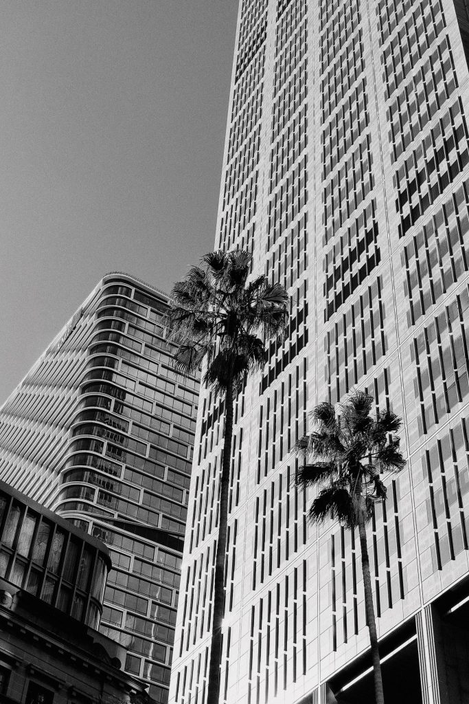 Sydney in black and white. Copyright Leanne James Photography