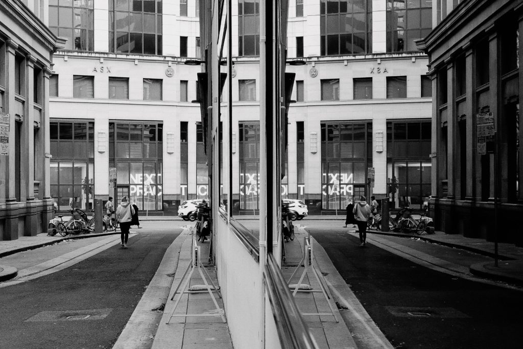 Sydney in black and white. Copyright Leanne James Photography