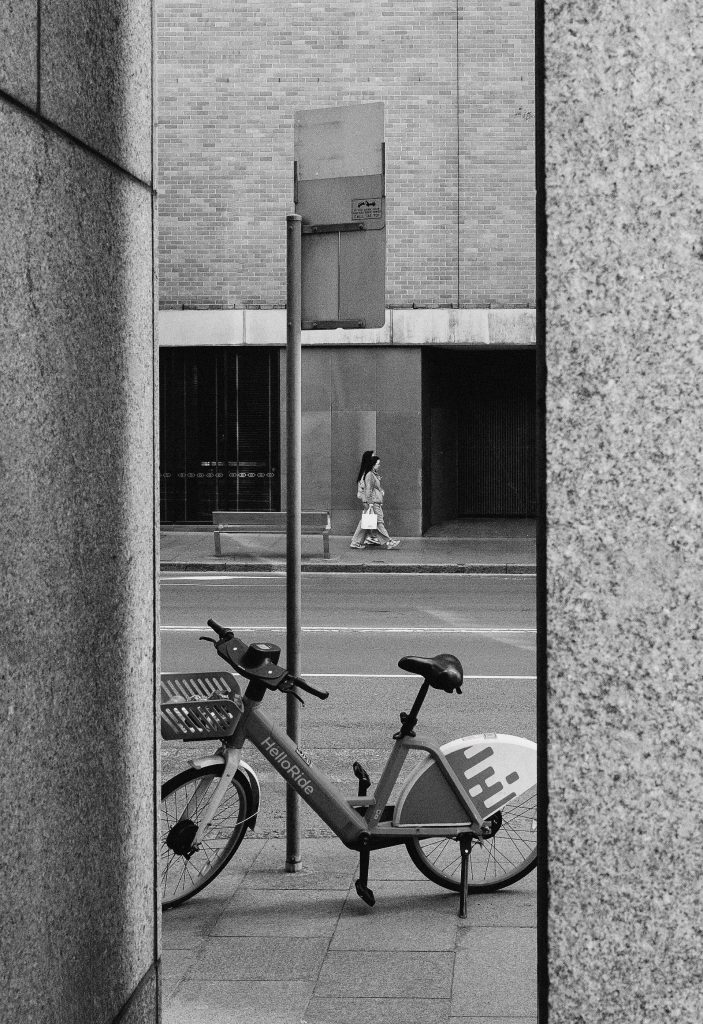 Sydney in black and white. Copyright Leanne James Photography