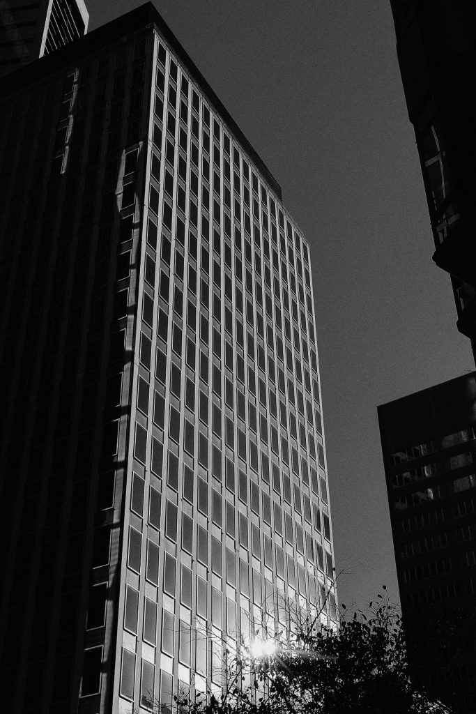 Sydney in black and white. Copyright Leanne James Photography
