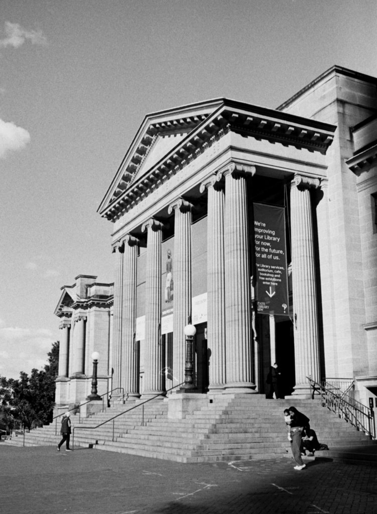 Sydney in black and white. Copyright Sean Smith Film Photography