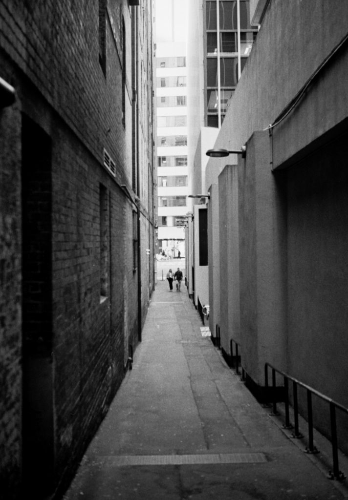Sydney in black and white. Copyright Sean Smith Film Photography